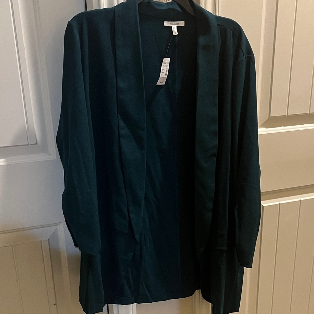 Maurices Forest Green Cardigan